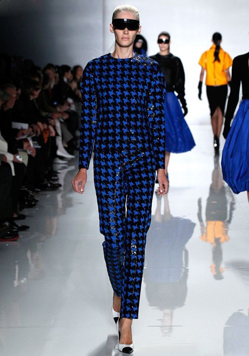 2013秋冬  哪些千鸟格单品再次独领风骚