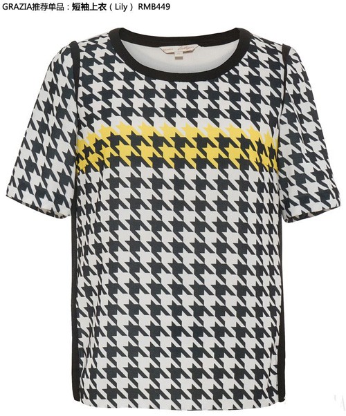 2013秋冬  哪些千鸟格单品再次独领风骚