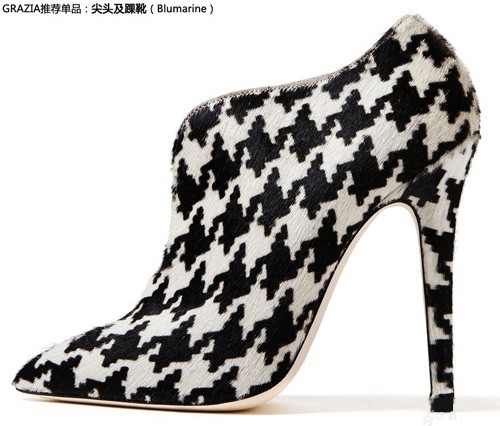 2013秋冬  哪些千鸟格单品再次独领风骚