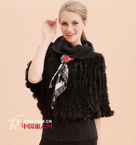 秋冬流行皮草披肩 气质装扮做个贵妇人