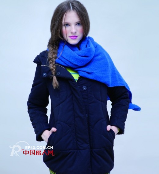 E&you 伊可爱冬装新款纯色单品,穿出冬日新格调