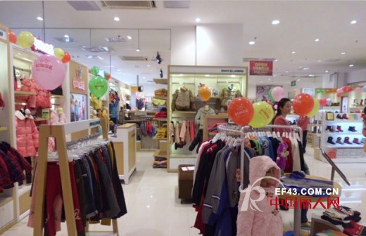虹猫蓝兔童装进驻河南商丘华联国贸中心