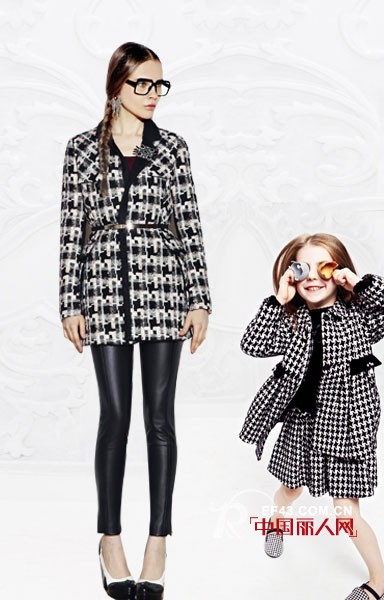 COCOON可可尼亲子装,时髦温暖让爱加温