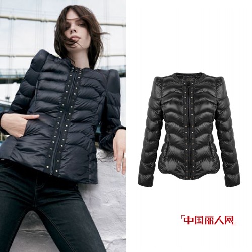 only短款羽绒服图片 2013only新款羽绒服