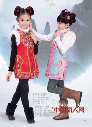 过年给孩子穿什么才喜气 给孩子穿的旗袍最讨喜