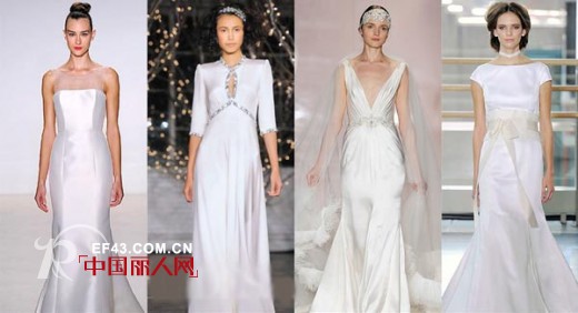 2014纽约婚纱周 解读秋冬季婚纱趋势