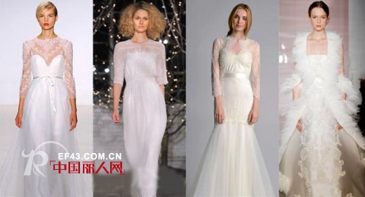 2014纽约婚纱周 解读秋冬季婚纱趋势