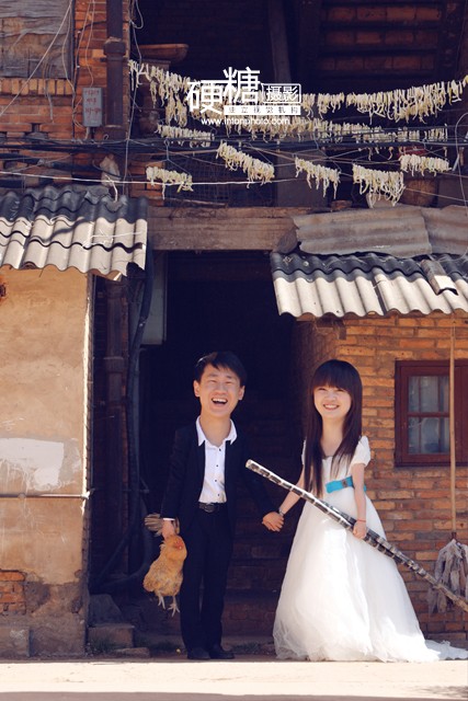 80后搞笑创意婚纱照推荐