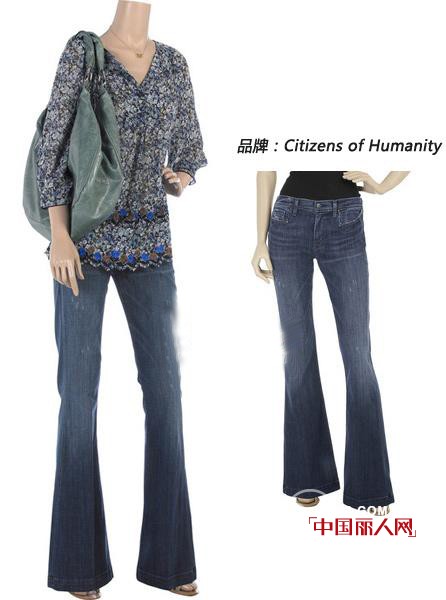 喇叭裤怎么什么样的上衣才最般配?