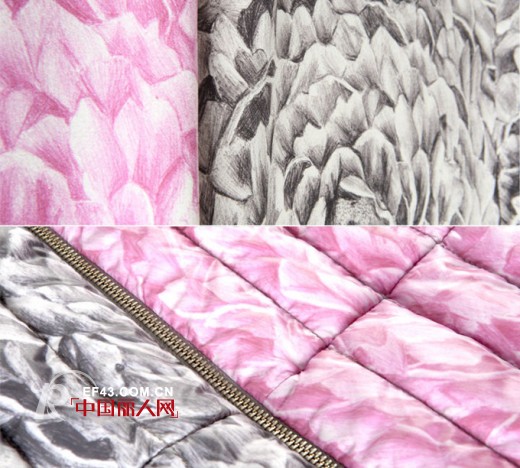 图形艺术家Paul圆珠笔纯手绘解读EP雅莹灵感之花——牡丹