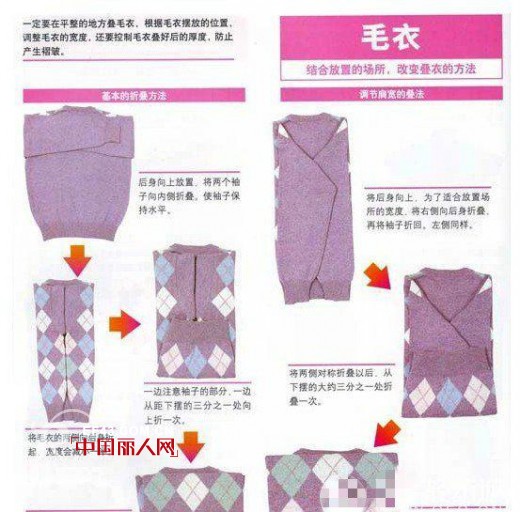 生活小妙招 :冷冬快速叠衣小窍门