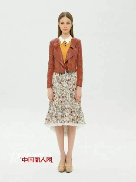 女装短款皮外套搭配 呈现冬季各种风格