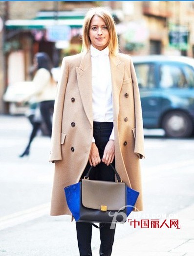 双排扣大衣装扮 冬装呢子大衣最IN装扮