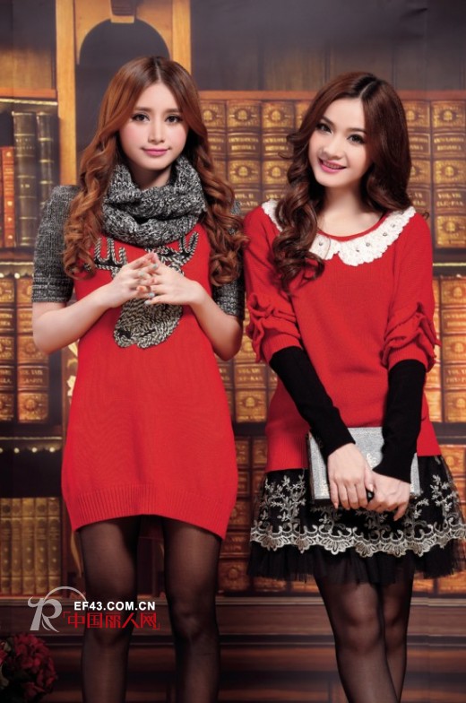 年底喜庆红色装搭配推荐