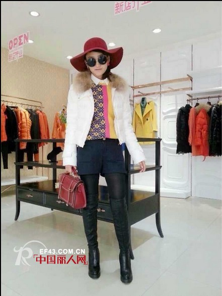 买家时装秀引爆昆诗兰杭州萧山临浦店开业庆典