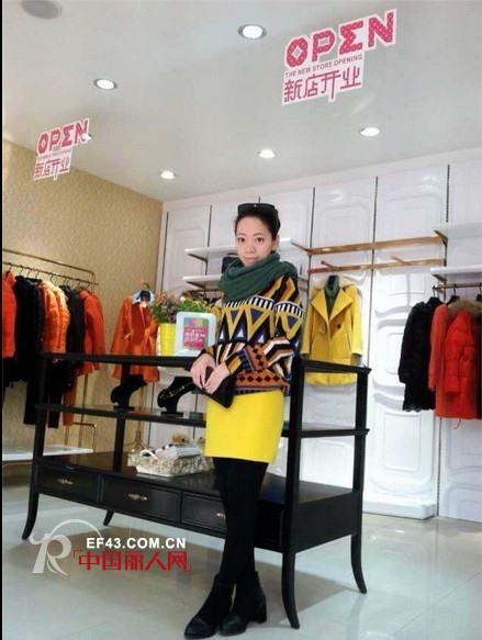 买家时装秀引爆昆诗兰杭州萧山临浦店开业庆典