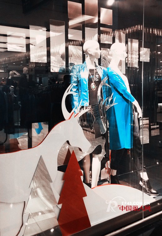 国际品牌2013圣诞橱窗展示推荐