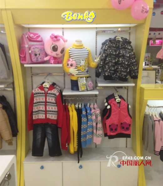 缤果动漫童装广东东莞东城新店盛装开业