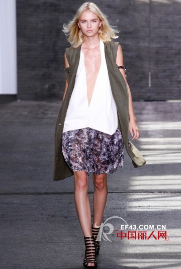 EDUN 2013春夏女装系列 碎花搭配美感十足