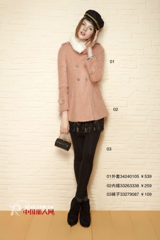 毛呢外套女中长款 冬日百变首选