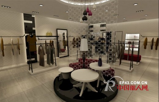 红凯贝尔女装东莞大朗125平专卖店圣诞节开业