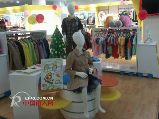 缤果动漫童装深圳安迪斯儿童购物广场新柜华丽启幕