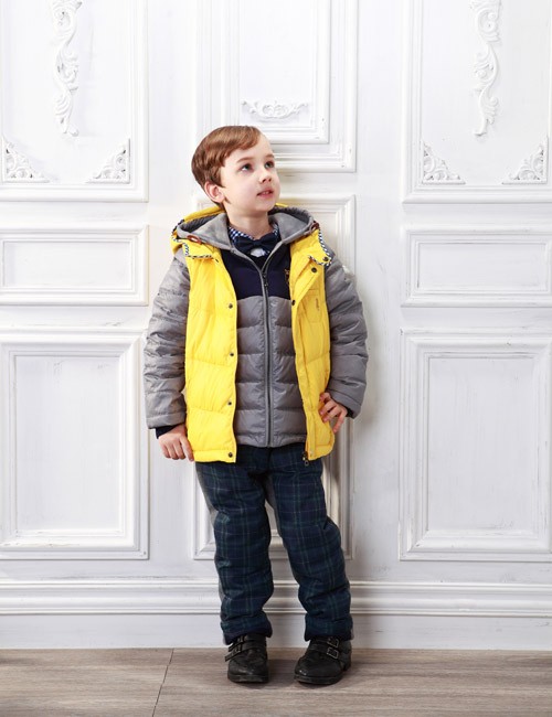 羽绒服什么款式好看 艾莱依旗下品牌NICKIE童装2013秋冬新款羽绒服释出