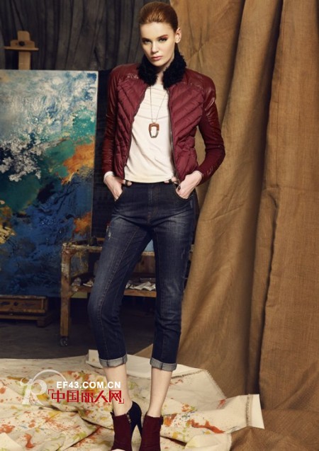 明天怎么穿 短款羽绒服搭配