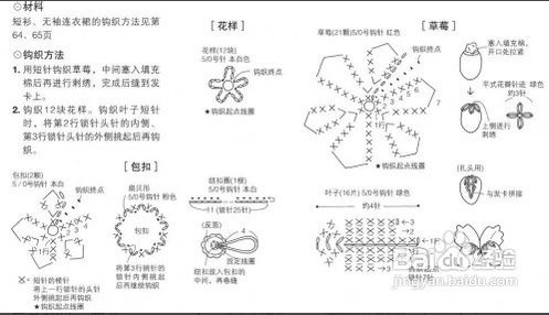 手工编织公主针织裙的方法