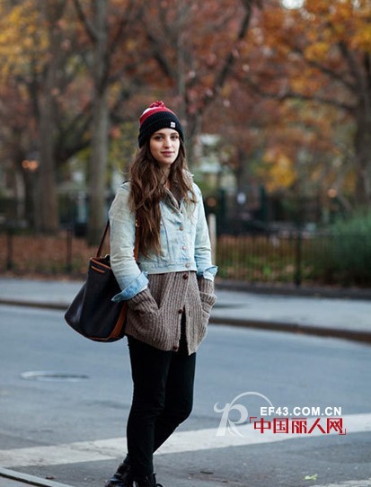 短外套款式 展现女生的高挑身材