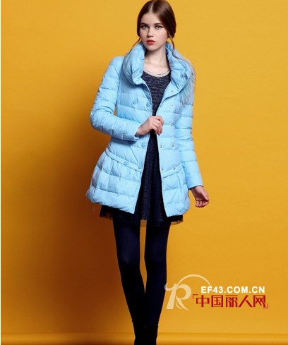 中长款羽绒服以及PU皮外套显瘦搭配法
