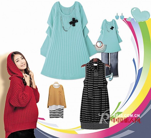 孕妇变身时尚辣妈 孕妇装一改往日呆板面貌