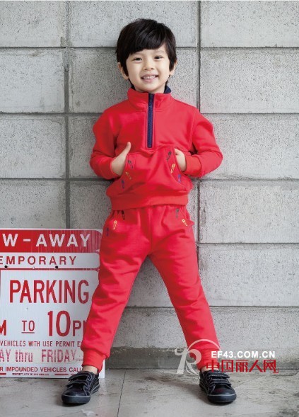 童装怎么搭配好看 韩版童装 红色款式搭配