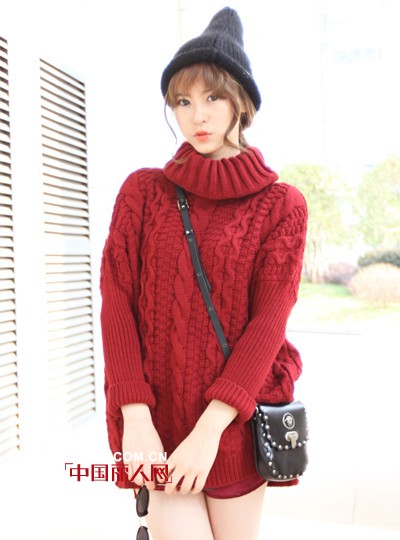 红色毛衣款式 红色毛衣怎么搭配