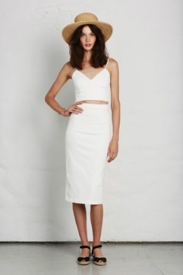 Joie2014春夏时装秀  让白色不再单调