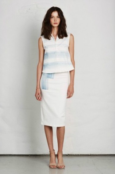 Joie2014春夏时装秀  让白色不再单调