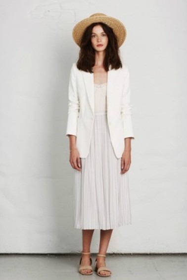 Joie2014春夏时装秀  让白色不再单调