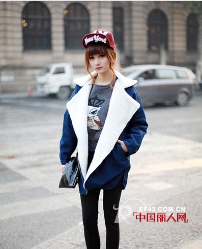 加绒外套搭配 穿出韩版的休闲时尚