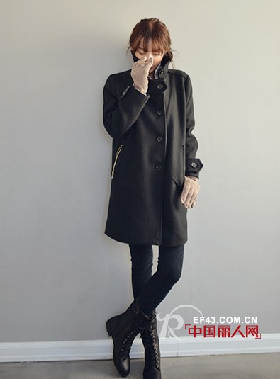 毛呢大衣该怎么搭配 冬季穿衣时尚装扮