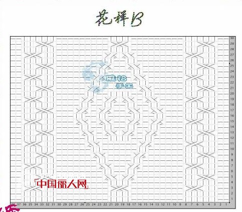 炫紫女童开衫毛衣编织花样图解