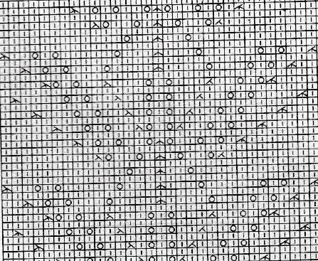 粉嬾紫色背心毛衣编织花样图解