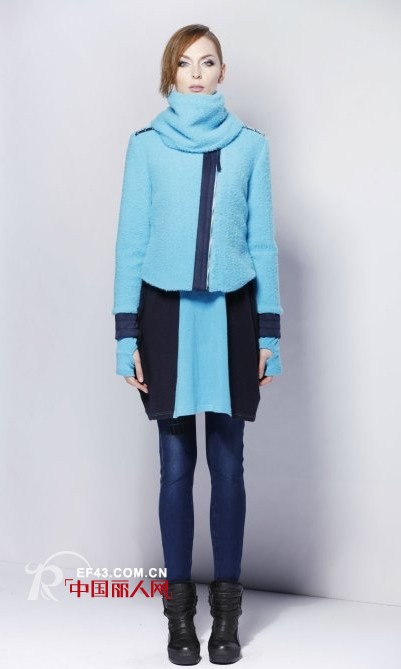 2013冬装新款搭配 蓝色服装怎么搭配 蓝色搭配什么颜色好看