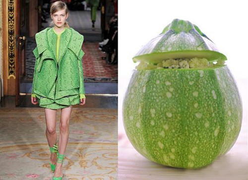 服装与美食勾肩搭背 你想吃吗?