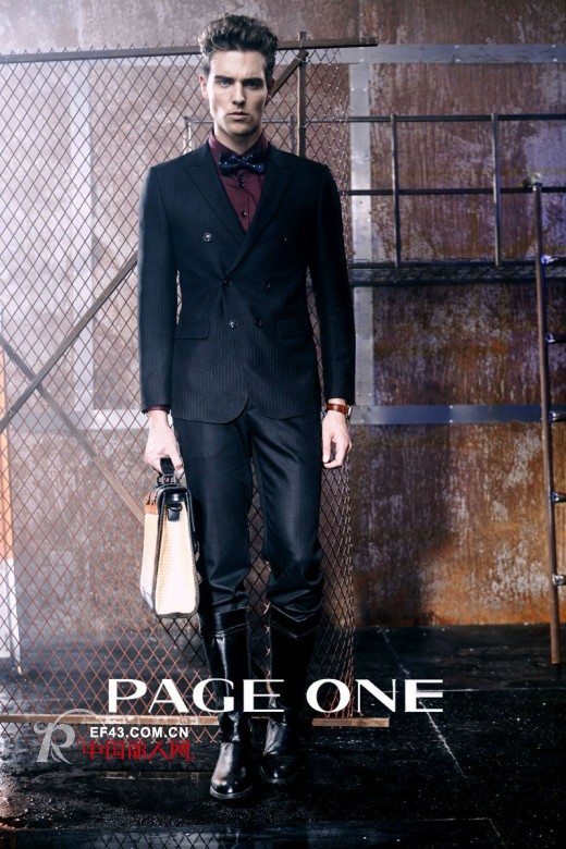 PAGE ONE男装  话说双排扣
