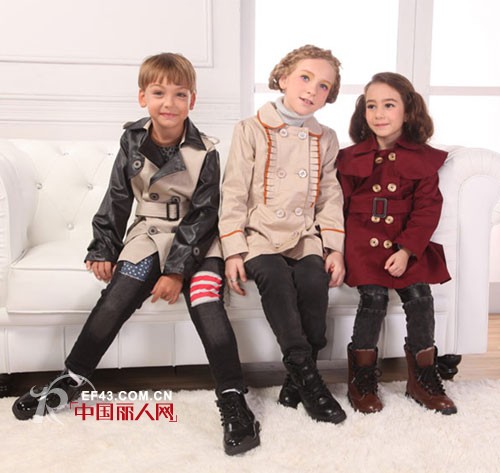 毛呢外套款式搭配 毛呢童装外套