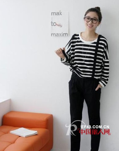 女士哈伦休闲裤搭配 玩转时尚潮人街拍色彩