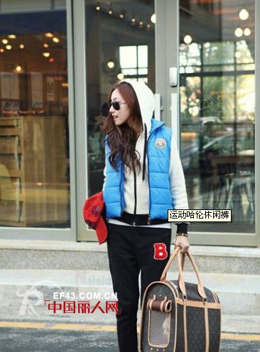 女士哈伦休闲裤搭配 玩转时尚潮人街拍色彩