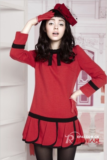 淑女装流行什么颜色 红色服装搭配