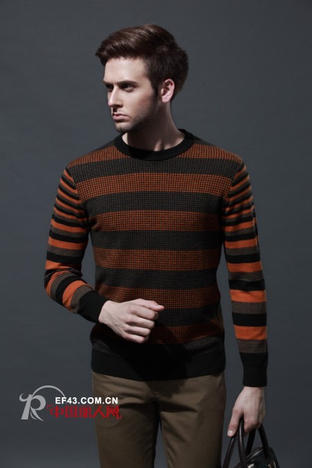 商务男士的秋冬搭配 怎么挑选针织衫毛衣搭配
