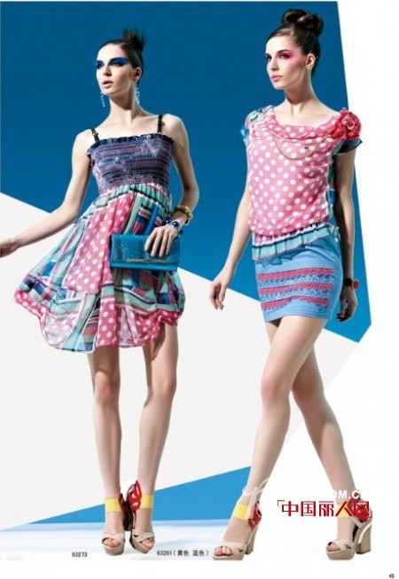 2014春夏流行抢先看 多彩塑造俏丽女佳人